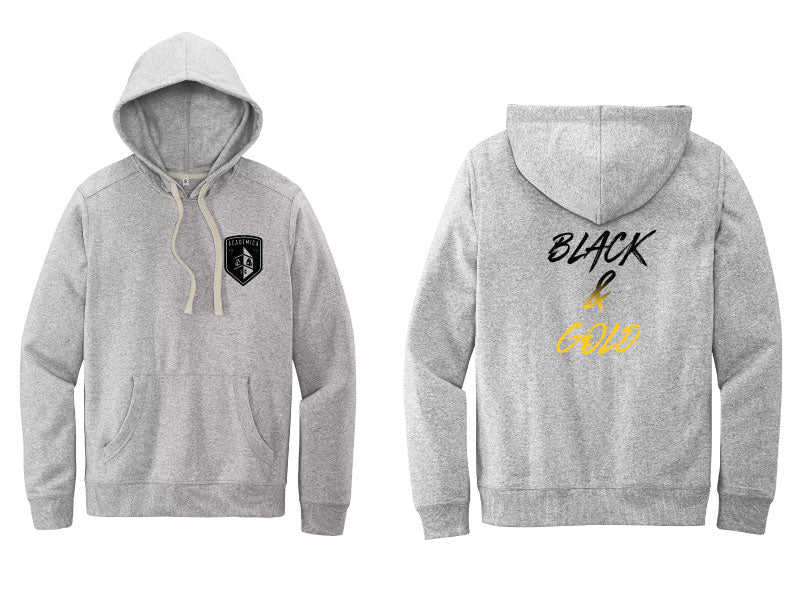 Black & Gold Hoodie