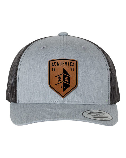 Shield Leather Patch Hat